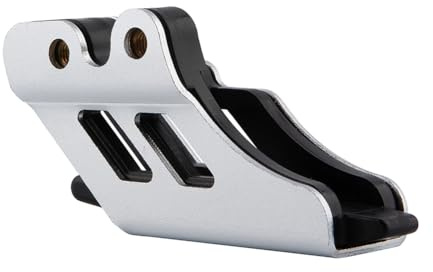 GCLANXI Kettenschutz-Trennschutz for Yamaha DT125, DT200, DT230, DT 125, 200, 230 Dirtbike-Schwingenabdeckung(Black Silver)