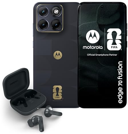 Motorola Moto Edge 70 Fusion 5G 256GB/8GB Dual SIM World Cup Edition Preto