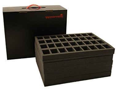 Tabletop Tyrant Defender Figure and Storage Case inc Foam Holds 144 Models (35 mm Standard Infantry)