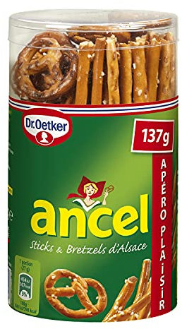 ANCEL - Assortiment de sticks et bretzels Ancel - 137 g