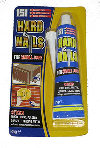 Strong Glue Hard As Nails Glue Super Glue Filler With Nozzle Water Proof Quick Handy Repair 85g Tube