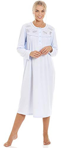 Camille Femme Ensemble Pyjama Blanc en Polaire Imprimé Cœurs Rose, Haut à Manches Longues, Pantalon Élastiqué avec Poches