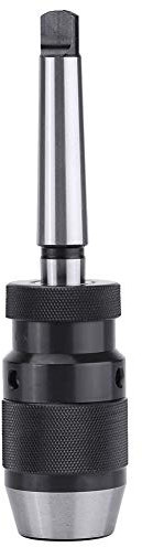 Delaman Mt2 drill chuck, Drill Chuck 1pc 0-13mm 1/2 Steel Self-tightening Keyless Lathe Drill Chuck And MT2-B16 Arbor