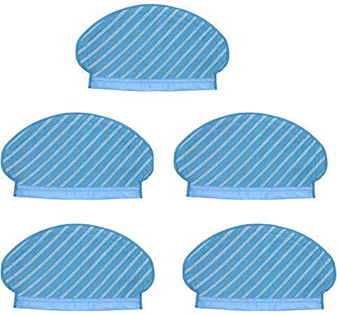 Fantisi 5 Stück Reinigungstuch Ersatz Kompatibel Ecovacs Deebot OZMO 950 Roboter Staubsauger