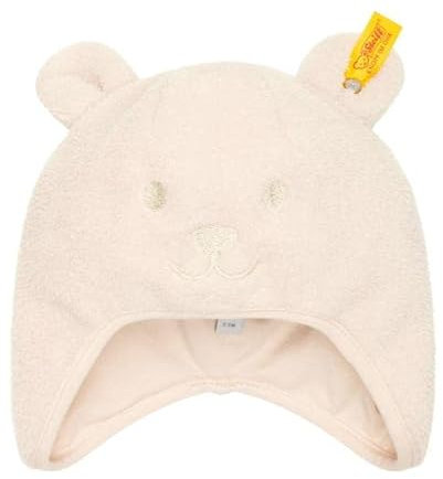 Steiff Unisex Baby Hat uden pompom Beanie M tze, OXFORD TAN, 37 EU