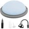 PROIRON Balance Ball Trainer Half Ball Ø 47cm, Halber Gymnastikball bis 300kg Belastbar, Gymnastik Halbball Halbkugel Balancetrainer mit Expander & Fußpumpe für Fitness, Stabilitäts, Core Training