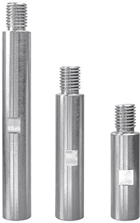Bestgle 3pcs M14 Extension Connecting Rod for Angle Grinder, M14 Rotary Extension Shaft Connector Adaptor Polishing Accessories 75/100/140mm