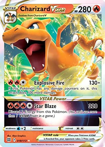 Friki Monkey Riesige Pokemon-Karte Glurak VSTAR