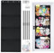 Aolso Over Door Stuffed Animal Storage, Toy Organizer With 4 Large Pockets and 4 Support Bars, Large Capacity for Closet, Plush Toys