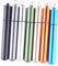 ABOOFAN Stainless Steel Folding Straw Set Bubble Tea Straws Reusable Portable for Travel Office Home Random
