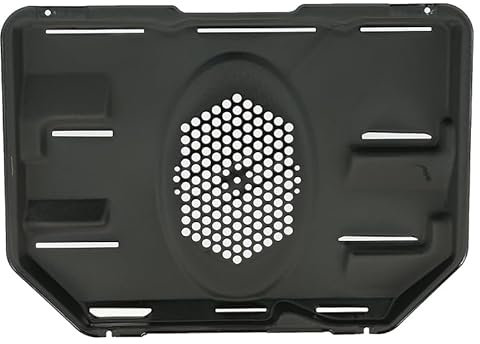 Masterpart Oven Back Panel Fan Motor Rear Metal Protection Plate Black To Fit Lamona Ovens & Cookers