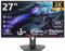 Sealan Monitor para Juegos de 27 Pulgadas, QHD 2560x1440, 180 Hz, 1 ms, Altura Ajustable, FreeSync, Gama cromática sRGB 99%, HDR10, 2 HDMI 2.0, 2 DisplayPort, Compatible con Montaje en Pared (75 x 75