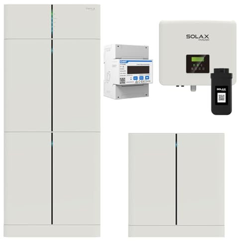 SolaX X1-Hybrid 0% MwSt §12 III UstG G4 3kW Hybrid Wechselrichter mit 9 kWh Solarspeicher-Set