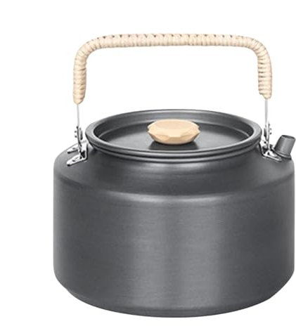 Outdoor Tea Pot, Camping Tea Kettle, Metal Tea Pot, Ergonomic Tea Kettle, Lightweight Tea Pot, Portable Tea Pot, Hiking Tea Kettle, Picnic Tea Pot, Tea Pot with Handle, Tea Kettle for Hiking,
