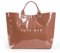 HiTotes Tote Bags per le donne Borsa con manico superiore in PVC Tote Bag Hobo Bags Grande Kraft Paper Tote Bag Borsa a tracolla Stampa Lettera Borsa Tote Bag Work Tote Bag, 01-caffè chiaro, 33.5cm