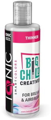 Ammo Diluyente 60 ml. | Producto Auxiliar Ionic | Mejora la fluidez de la Pintura sin Perder Intensidad ni adherencia, Multicolor, 60ml