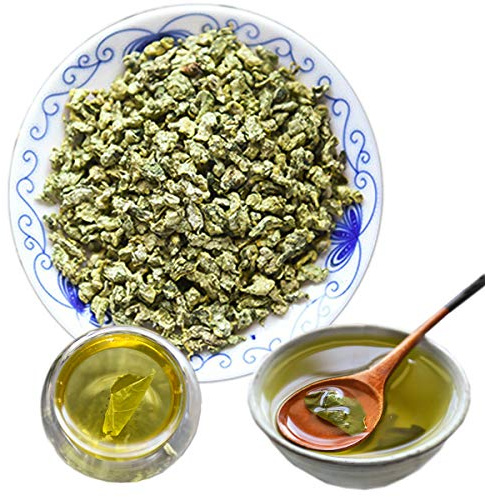 Original natürlicher loser Kräutertee – Original duftender getrockneter Lotusblatt-Granulat-Tee aus China im neuen Stil grüner Bio-Gesundheitspflege-Grüntee mit intensivem Geschmack und sanfter (500g)