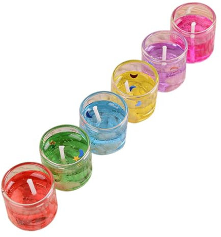 Entzückendes Jelly-kerzen-set Partydekorationen Für Valentinstagsveranstaltungen