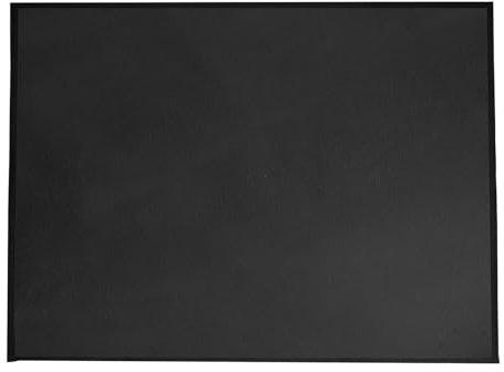 Tapis de barbecue U 100 x 120/152/182 cm (anthracite) – Comme protection parfaite du sol pour le gaz, le barbecue au charbon de bois – Tapis de protection du sol pour les barbecues en famille sur la