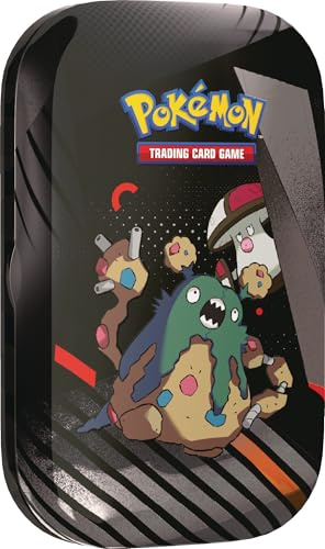 Pokémon-Sammelkartenspiel: Mini-Tin-Box Einall – Deponitox & Hutsassa (2 Boosterpacks & 1 Stickerkarte)