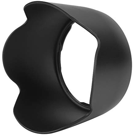 Xiuganpo Paraluce con Attacco per Fotocamera per Obiettivi IS 75-300mm 4-5.6III USM/EF-S 55-250mm, Previene la Luce Diffusa, Ideale per la Fotografia Retroilluminata, (ET-60II)