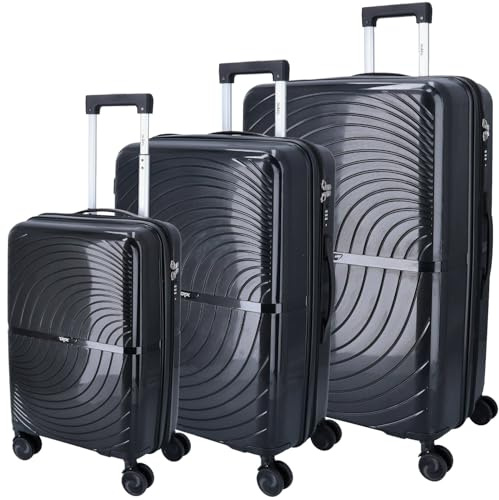 DYX 4 Rollen Trolley 3er Set S/M/L Paris gemischt