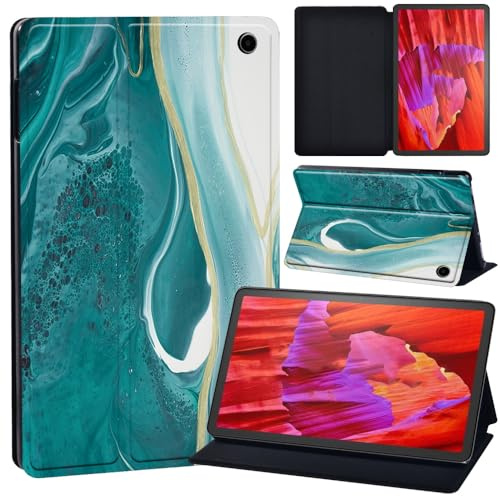 Smart Case Fits Amazon Fire Max 11 Tablet (13th Generation, 2023) 11, Folio Slim Stand Hard Back Shell Cover for Kindle Fire Max 11 Tablet (emerald green)