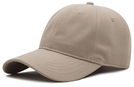 TAGVO XXL Basecap Kappe Für Großen, Unisex Kopf Pigment Verstellbar Baseballkappe Baumwolle Baseball Cap