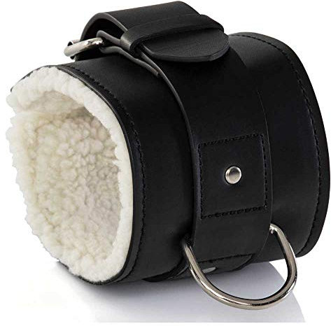 Gymstick Force Cuir Sangle de Cheville – Noir,