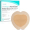 MedVanceTM Silicona - Apósito de espuma adhesiva de silicona con borde Tamaño sacro 22.5 cm x 22.5 cm (almohadilla de 12.8 cm x 13.5 cm), Caja de 5 apósitos