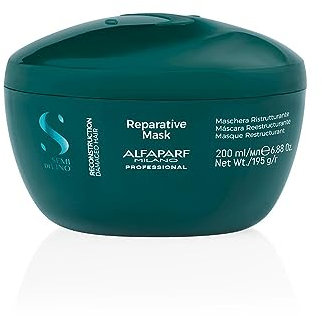 Alfaparf Milano Semi Di Lino Reconstruction Reparative Mask, bunt, 200 milliliter, Undefined