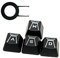 HUYUN W A S D Tastenkappen für Logitech G910 Tastatur Romer-G Switch