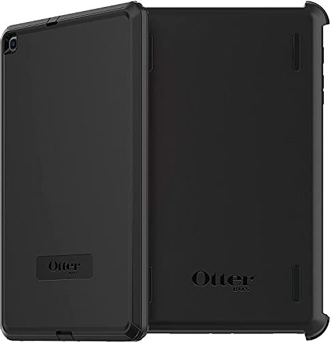 OtterBox Funda para Samsung Galaxy Tab A 10.1' (2019) Defender, A Prueba de caídas,Ultrarresistente con Protector de Pantalla Integrado,Testeada 2X Estándares Militares, Negro, Sin Caja Retail
