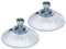 DanDiBo 2X Saugnapf mit Gewinde Ø 40mm M5x10mm + Mutter extra Stark Saugnäpfe Sauger Saugnapfhalter