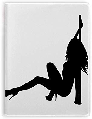 Pipe Dance Performance Dancer Notizbuch mit Gummiabdeckung, Tagebuch mit weichem Einband