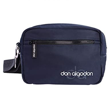 DON ALGODON - Bolso Bandolera Mujer - Bolso Mujer - Bolsos Bandolera Mujer - Bolsos de Mujer con Cremalleras Exterior - Bandolera Zaira de Nylon