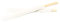 wisefood Lot de 50 baguettes jetables en bambou 23 cm