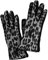 Mud Pie Schwarzer Handschuh mit Initialen-Motiv