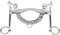 Sprenger SATINOX Reitkandare 14 mm - Edelstahl rostfrei, 135 mm Weite