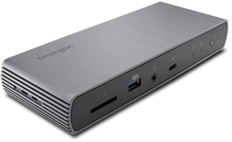 Kensington SD5780T Thunderbolt 4 Dual 4K Docking Station with up to 100W Power Delivery & SD Card Reader, HDMI & Thunderbolt 4 Ports for Windows and MacBooks (K33040NA)