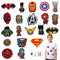 Flicken Zum Aufbügeln Kinder mit Avengers Superhelden 20 Stück Patches Zum Aufbügeln Bügelflicken Kinder Aufnäher Patches Aufnäher Sticken Kinder für DIY T-shirt Jeans Kleidung Bügelbilder Textilien