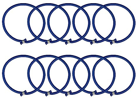 LOVIVER 10Pcs Trampoline Elastic Rope Elastic Ties Wear Resistant 8mm Replacement High Elastic High Jump Bungee Cord for Fitness Trampoline Canopy