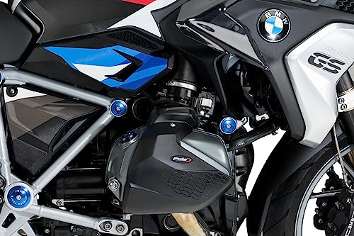 Puig 21364N Motorschutzabdeckungen zusätzlicher Schutz, Schwarz