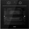 Wiggo WO-BFA610 Einbau-Backofen, schwarz, 60 cm, 73 l, Airfryer, Ober- & Unterhitze, Heißluft, Grillen, Auftauen, 4 Bleche, Konfektion