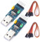 Hailege CH341T Downloader Tool - USB zu UART, I2C IIC, TTL Adapter - Serieller Konverter für STC STM PIC
