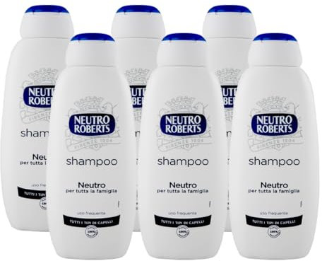 Shampoo Neutro per Tutta la Famiglia 450 ml - 6 confezioni