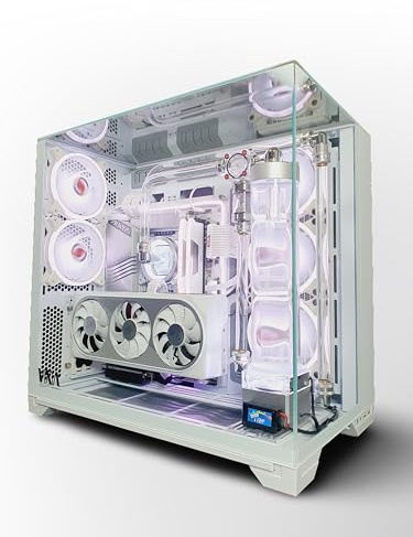 VIXIA High End Custom Watercooled Gaming PC - Intel Core i5 14600K - GeForce RTX 4070 Elite DDR6X 12GB - DDR5 32GB 6000MHz - PCIe4.0 M.2 NVME 1TB - White - VXS-30W