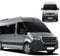 MaxEarn für Mercedes Sprinter 2019-2023 Auto Windschutzscheiben Abdeckung, 600D Wasserdicht Sonnenschutz Frontscheibe Thermomatten, Blackout Anti-UV/Frost/Ice/Staub Wrap Cover für Mercedes Sprinter