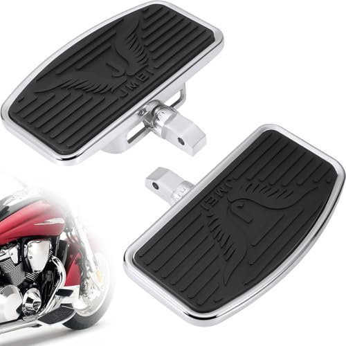 Repose-pieds de moto réglables pour moto/conducteur/passager, repose-pieds universels avant/arrière pour Honda VTX1300/1800 Shadow 1100 Yamaha V Star 650 Suzuki C50 Kawasaki Accessoires