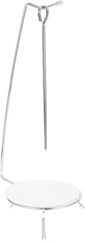UPKOCH 1 Ensemble De Support De Brochette Brochettes De Barbecue-Support De Brochette Suspendu-Cintre-Cintre Accessoires De Barbecue-Support Suspendu Avec Brochette-Porte-Brochette De